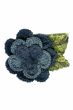 Hand Crocheted Camellia Flower Brooch Pin | Hat & Headwear Accessory