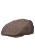 Daniel Herringbone Vegan Leather Brim Driver Cap | Stylish Driver Caps for Men