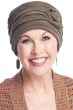 Distressed Rosette Beanie Hat - All Cotton
