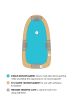 EasiPart HD 18 Inch Topper by Jon Renau | Monofilament, Heat Friendly
