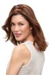 EasiPart 12 Inch French Human Hair Topper by Jon Renau | Remy Human Hair, Monofilament