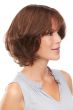 easiPart French 8 Inch Human Hair Topper by Jon Renau Wigs - French Drawn Top, Remy Human Hair Topper