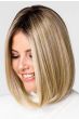 EasiPart 12 Inch Medium HD Hair Topper by Jon Renau | Monofilament, Heat Friendly