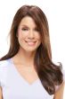 EasiPart XL 18 Inch Human Hair Topper by Jon Renau | Remy Human Hair, Monofilament