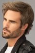 Edge Mens Wig by HIM HairUWear - Monofilament Crown, Lace Front Wig