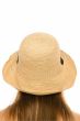 Elin Hand Crocheted Sun Hat with Chin Sash | Packable Summer Hat for Women
