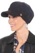 Elsie Textured Black Stripe Newsboy Cap | Fall and Winter Hats for Women