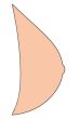 Essential Light 2S 442 Prosthetic Breast Form by Amoena