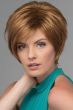 Chin length bob wig with side swept bangs