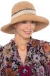 Evalina Crochet Stripe Summer Sun Hat | Crocheted Sun Hats for Women