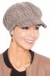 Zoey Plaid Flannel Newsboy Cap | Stylish Winter Newsboy Caps for Women 