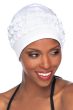 Gathered Retro Swim Turban | Swim Cap Turban