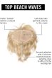 Top Beach Waves Topper by Hairdo | Heat Friendly