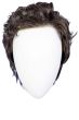 Dignified Mens Wig by HIM | Heat Resistant, Lace Front, Monofilament