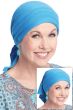 Instant Tie Headscarf - Padded Easy Tie Triangle Scarf in Luxury Bamboo by Cardani
