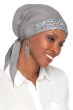 Embroidered Easy To Tie (E-T-T) Pre Tied Scarf Cap | Hand Sewn Beaded Headscarf