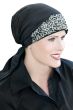 Embroidered Hand Sewn Beading - Easy To Tie (E-T-T) Scarf Cap 