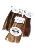 Image showing a collection of all available swatches available in the Jon Renau human hair collection