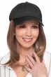 Juliette Baseball Cap with Hair by Cardani | Heat Friendly Long Hair Hat