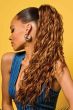24 Inch All Day Waves Claw Pony by Kim Kimble | Clip On Ponytail Extension