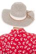 Kori Faux Leather Band Fedora Hat | Stylish Sun Protection Hats for Women
