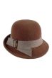 Lena Tortoiseshell Buckle Cloche Hat | Stylish Cloche Hats for Women