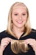 Cardani Long Hair Halo with Detachable Bangs - Hairpiece for Hats - Hats with Hair