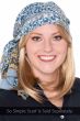 Cardani Long Hair Halo with Detachable Bangs - Hairpiece for Hats - Hats with Hair
