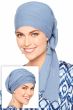 Pure Cotton Deluxe Long Tail Head Wrap | Knitted Head Covering for Women