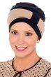 Madison Two-Tone Turban Beanie Set | 100% Organic Cotton Three Seam Beanie + Matching Headband