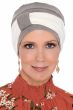 Madison Two-Tone Turban Beanie Set | 100% Organic Cotton Three Seam Beanie + Matching Headband