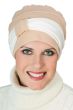 cancer patient headcovering - madison two tone turban