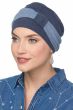 Madison Two-Tone Turban Beanie Set | 100% Organic Cotton Three Seam Beanie + Matching Headband
