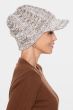 Maple Cableknit Slouchy Newsboy Hat | Fleece-Lined Hats for Women