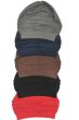 Slouchy Snood pictured in chamois micro fleece fabric