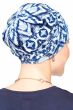 Printed Slinky Slouchy Cap | Slouch Cap Snood for Women