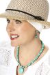 Wide headband to wear underneath hats for full head coverage.