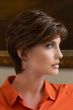 Paula Wig by Envy | Human Hair/Synthetic Blend, Lace Front, Monofilament