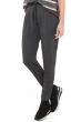 Woman in blue bamboo yoga pants