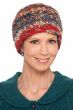 100% Reclaimed Silk Beanie | Fleece-Lined