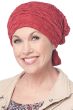 Textured Gathered Chemo Scarf Beanie