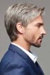 Reserved Mens Wig by HIM HairUWear - Monofilament Crown, Lace Front Wig