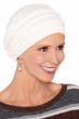 Tiffany Turban in Ribbed Bamboo Viscose | Day & Sleep Caps for Cancer Patients