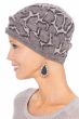 Blakely Animal Print Rolled Brim Wool Pull-On Beanie | Animal Print Hats for Women