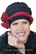 rosette scarf twist to accessorize your headwear or turban