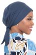 Cotton Sandrine Pre-Tied Headscarf | Organic Cotton Scarves for Women