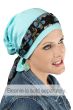 mini scarf pictured with scarf beanie head covering