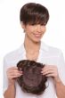 Short Integrated Hair Topper by Cardani | Heat Friendly, Mono Crown Topper for Thinning Hair