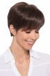 Short Integrated Hair Topper by Cardani | Heat Friendly, Mono Crown Topper for Thinning Hair
