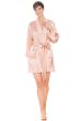Silk Robe | Cardani Women's Short Bathrobe in 22mm Mulberry Silk